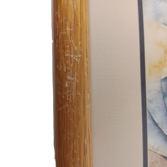 Vintage G. E. Mullan The Wedding Jar Print Matted And Framed Southwest 9" x 11" - Picture 11 of 15